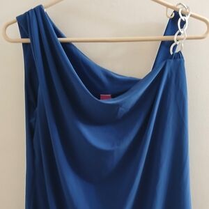 NWT Kory Sleeveless TOP with Chain sleeve Size Large